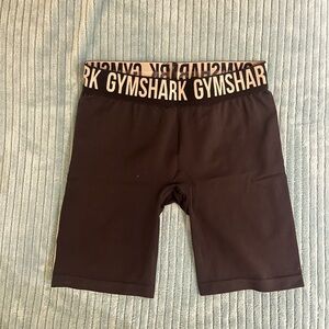 Gymshark biker shorts 4in leg length. None slip waist line